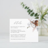 Papier Budget MOD Corail Blanc Détails Floraux 2 (Debout devant)