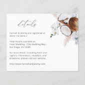 Papier Budget MOD Corail Blanc Détails Floraux 2 (Devant)