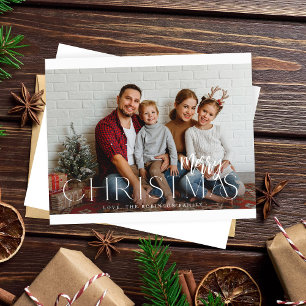 Papier Budget MOD Ele Minimaliste Joyeux Noël Photo