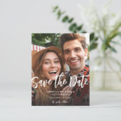 Papier Budget MOD V Photo Bold Enregistrer la date - Plus (Debout devant)