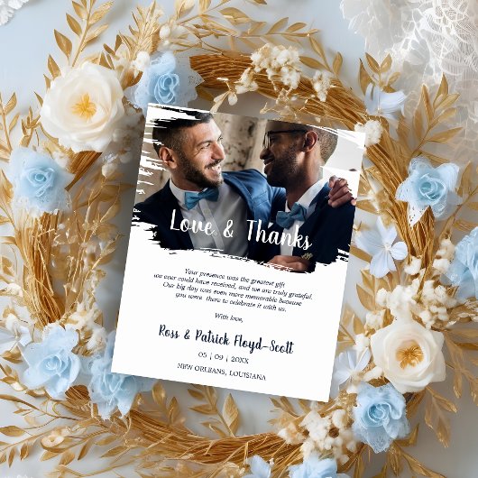 Papier Budget Modern Brushtroke Fake effect Photo