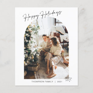 Papier BUDGET Moderne 5 Photo Coeur Joyeux Vacances Arch