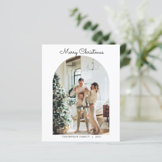 Papier BUDGET Moderne 5 Photo Joyeux Arche de Noël (Debout devant)