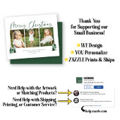 Papier Budget Moderne Arbres de Noël Photo de vacances