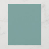 Papier Budget moderne Arch Ombre Enregistrer la date (Dos)