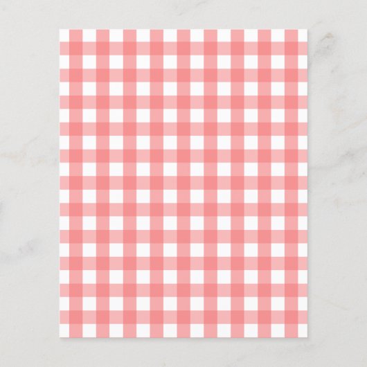 Papier Budget moderne Boho fraise Berry 1er anniversaire (Dos)