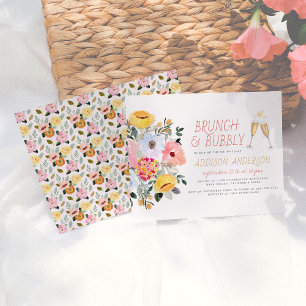 Papier Budget Moderne Bouquet Printemps Brival Brunch Bub