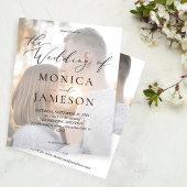 Papier Budget Moderne Calligraphie V2 Mariage photo