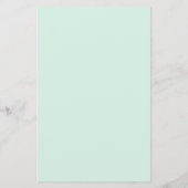 Papier Budget Moderne Cute Mint Orange Baby shower Invita (Dos)