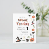 Papier Budget Moderne Cute Spooktacular Halloween Anniver (Debout devant)