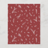 Papier Budget Moderne Déco Joyeux Noël Photo de Noël (Dos)