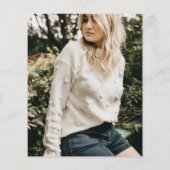 Papier Budget Moderne Deux Photo Brown Arc Graduation (Dos)