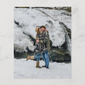 Papier BUDGET Moderne Élégant Script Deux Mariage photo (Dos)