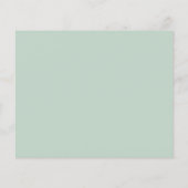 Papier Budget Moderne Eucalyptus Script Enregistrer La Da (Dos)