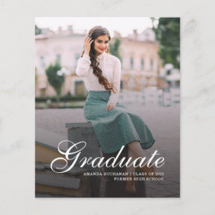 Papier Budget Moderne Faire-part de diplôme de script pho