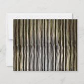 Papier Budget Moderne Gold Type 50e Invitation anniversai (Dos)