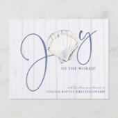 Papier Budget Moderne Noël Nautique Joyeux Noël (Devant)