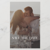 Papier Budget moderne photo destination mariage enregistr (Devant)