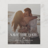 Papier Budget moderne photo destination mariage enregistr (Devant)