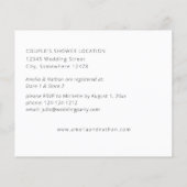 Papier Budget moderne Photo Douche de couple (Dos)