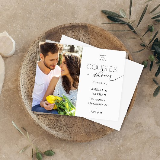 Papier Budget moderne Photo Douche de couple