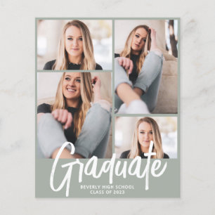 Papier Budget Moderne Quatre Photo Script Graduation Sa