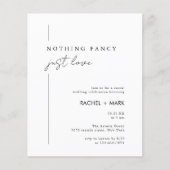 Papier Budget Moderne Rien De fantaisie Juste Amour Maria (Devant)