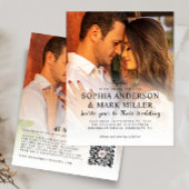 Papier Budget Moderne Style 2 Faire-part de mariage photo