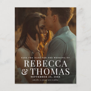 Papier Budget Moderne Superposition Photo Mariage Enregis