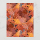 Papier Budget Moderne Typographie Boho Photo Enregistrer  (Dos)