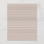 Papier budget Moderne typographie manuscrite mariage (Dos)