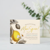 Papier Budget Moderne & Vintage Squeeze Mariage Shower (Debout devant)