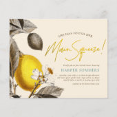 Papier Budget Moderne & Vintage Squeeze Mariage Shower (Devant)