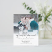 Papier Budget Mon Humain Animal de Compagnie Code Qr Phot (Debout devant)