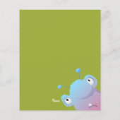 Papier BUDGET Monster Bash Halloween Party Personnalisé (Dos)