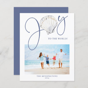 Papier Budget Nautique Noël Joie Seashell vacances