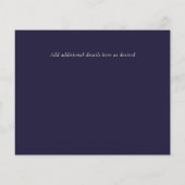 Papier Budget NAVY White Sage Eucalyptus Enregistrer les  (Dos)