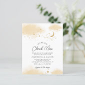 Papier BUDGET Neutre Nous sommes dans le nuage Neuf Baby  (Debout devant)