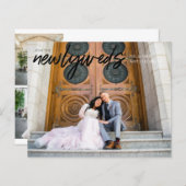 Papier Budget Newlyweds HB 3 Photo Post Mariage Réception (Devant / Derrière)