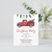 Papier Budget Noël Camion et lumières Noël (Debout devant)