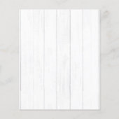 Papier Budget Noël Deer Ornamy Photo de vacances (Dos)