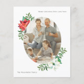 Papier BUDGET Noël Poinsettia Frame (Devant)