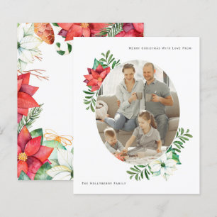 Papier BUDGET Noël Poinsettia Frame