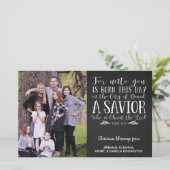 Papier Budget Noël Verset Typographie Photo (Debout devant)