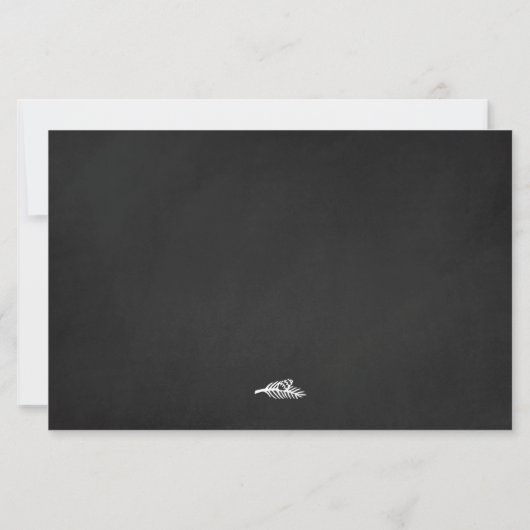 Papier Budget Noël Verset Typographie Photo (Dos)