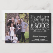 Papier Budget Noël Verset Typographie Photo (Devant)