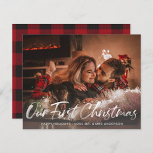 Papier Budget Notre première photo de chèque de Buffle de