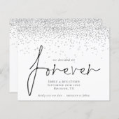 Papier Budget Nous Avons Décidé Pour Toujours Parties sci (Devant / Derrière)