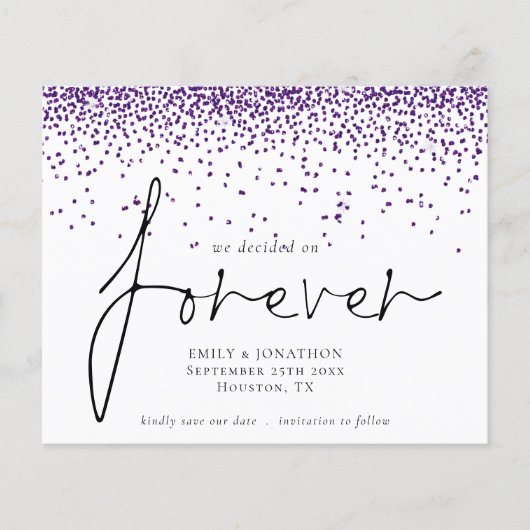 Papier Budget Nous Avons Décidé Pour Toujours Parties sci (Devant)