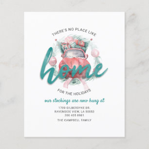 Papier Budget Nous avons déménagé pour les vacances Faire